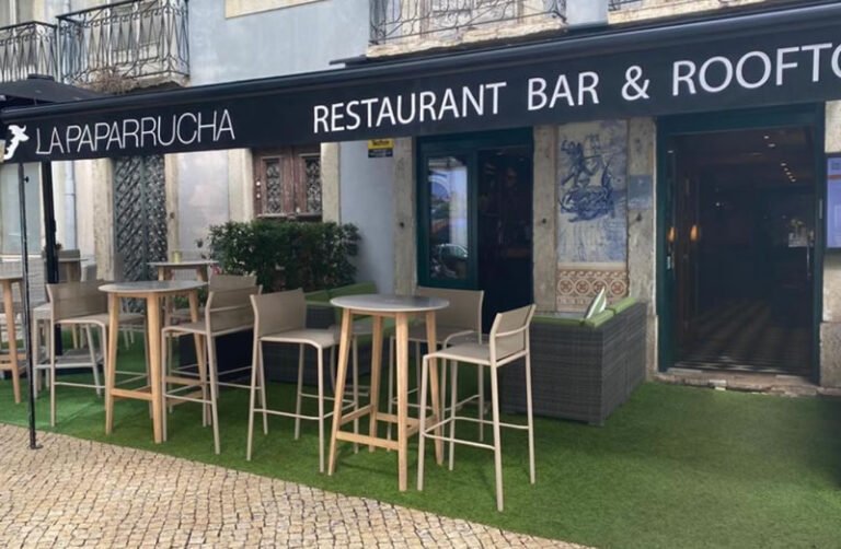 La Paparrucha; parrilla y vistas de Lisboa